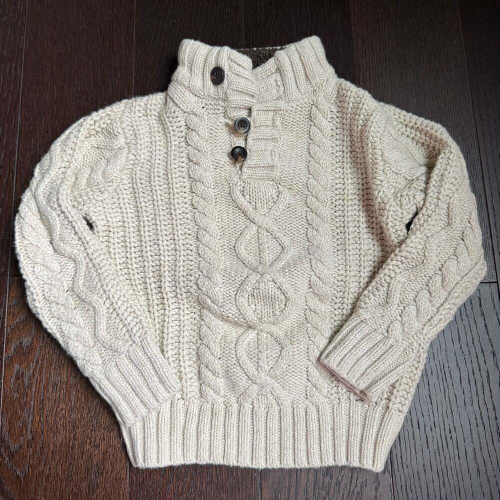 BabyGAP Sherpa Mock Turtleneck Sweater - Size 4